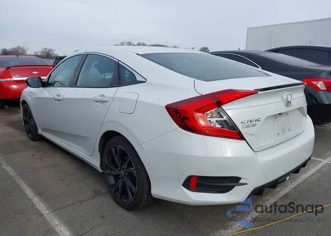 2021 Honda Civic Sport from USA, damaged, VIN 2HGFC2F85MH548055